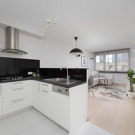 Skyview Comfortable With Balcony In The Center By Renters Warsaw